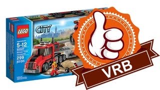 Обзор набора LEGO 60027 «Транспортер монстрогрузовика( Monster Truck Transporter)» серии City.