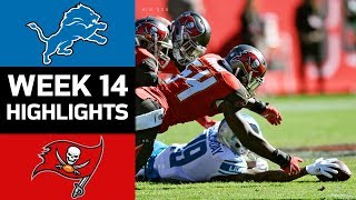 Lions vs. Buccaneers | NFL Week 14 Game Highlights