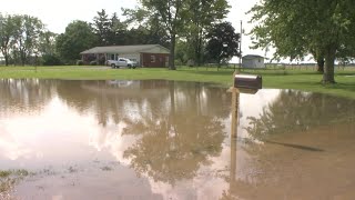 Heavy rain, rising waters have one Marion County home on watch