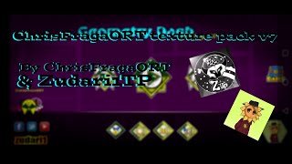 Geometry Dash 2.11 || ChrisFragaORT texture pack v7 by ChrisFragaORT & Zudari 1 TP