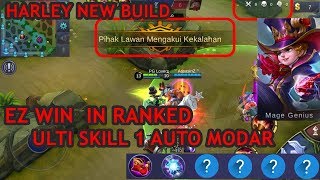 AUTO MYTHIC BUILD HARLEY DI GANTI KEK GINI - DI NERF TAPI MASIH PERIH