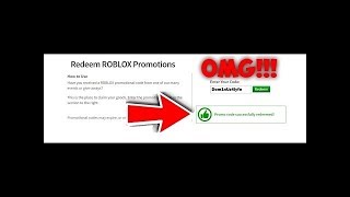 ROBLOX PROMO CODE | roblox
