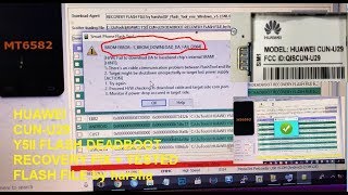 HUAWEI CUN-U29 Y5II FLASH DEADBOOT RECOVERY FIX + TESTED FLASH FILE by harsha computer