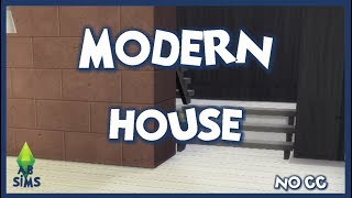 The sims 4 Speed building || Modern house [NO CC]