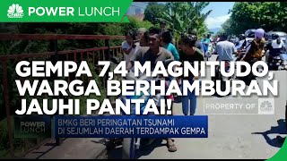 Gempa 7,4 Magnitudo NTT, Warga Berhamburan Jauhi Pantai!