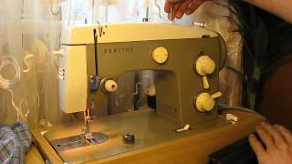 Sewing machine Швейная машина Veritas Веритас 8014/22  test намотка нитки на шпульку