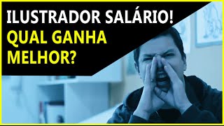 Ilustrador Salário. Qual Estilo Ganha Melhor?