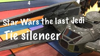 Star Wars The Last Jedi, TIE SILENCER toy review