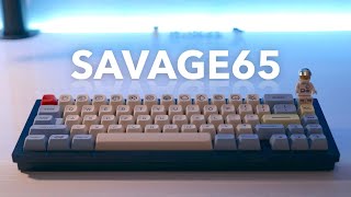 Building Savage65 Custom Mechanical Keyboard | Gateron Ink Blacks & MT3 Godspeed Keycaps
