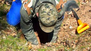 НЕОБЫЧНАЯ НАХОДКА! На коп через болото и находки на металлоискатель.