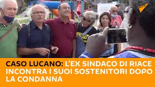 Caso Lucano: l’ex sindaco di Riace incontra i suoi sostenitori dopo la condanna