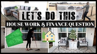 DAY IN THE LIFE | FINANCE Q&A | HOME UPDATES
