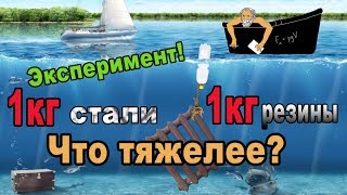 Какой Вес Удержит на Плаву пластиковая бутылка 1,5 литра