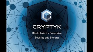ICO Cryptyk Децентрализованное облачное хранилище с защитой Blockchain