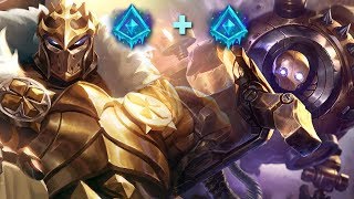 Double Augment Bot Lane  | Mordekaiser + Blitz Double Slow.