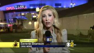 Reporter Suffers Stroke @ Grammy Awards 2011 (After a NINJA Threw an Impact Smoke Bomb) Link Below