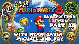 Let's Play - Mario Party 8: DK's Treetop Temple Part 2