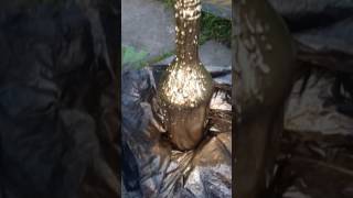 Up-cycle candle holder