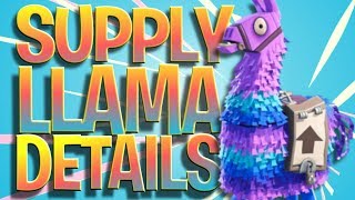 NEW Supply Llama!  Where To Find A Supply Llama (What Do You Get  In A Supply Llama)