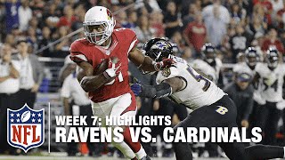 Ravens vs. Cardinals | Week 7 Highlights | NFL
