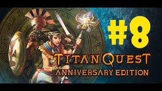 TITAN QUEST Anniversary Edition #8 Лабиринт Миноса, повелитель минотавров, Телхин