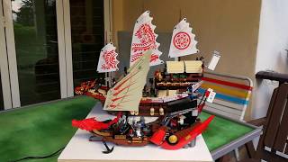 360° Comparison Ninjago Movie Destiny's Bounty (70618) vs Destiny's Bounty (9446)
