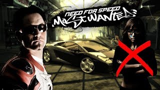 Пропустил 7 Черный СПИСОК "выиграл Lamborghini Gallardo" Need For Speed Most Wanted 2005