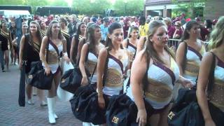 Parties & activities during ESPN's game day during #5 FSU vs. #1 OU Sep 17, 2011
