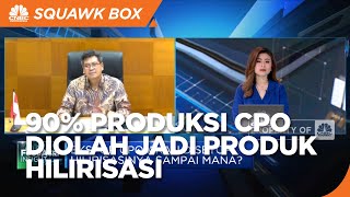 Kemenperin : 90% Produksi CPO Diolah jadi Produk Hilirisasi