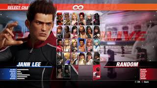 Dead Or Alive 6 Character Select Animations