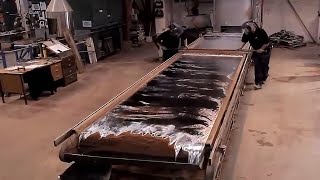 Amazing lead sheet fabrication and lead roof construction in Europe