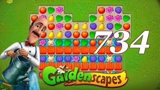 GardenScapes Level 734