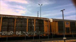 two different days of cn 435 switching oakville yard march 2011