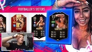THE SEXIEST FOOTBALLERS  SISTERS!!!!?(FIFA 19 CHALLENGE)