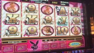 $60 bet w/ double Bonus JAckpot WIN on playboy Bonus nice win
