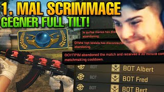 MEIN ERSTES MAL SCRIMMAGE! GEGNER ALLE TILT! ?