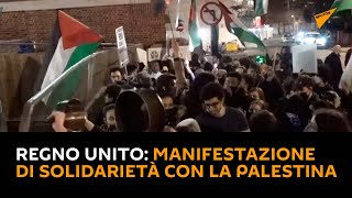 Regno Unito: manifestazione di solidarietà con la #Palestina