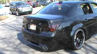 Blacked Out BMW M5 E60 Nice Sound