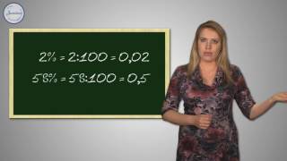 Математика 5 Проценты