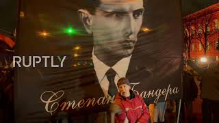 Ukraine: March held in Kiev on nationalist leader Bandera's birth anniv