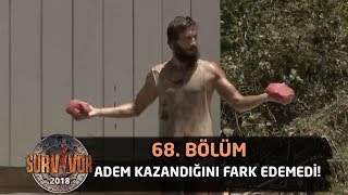 Adem kazandığını fark edemedi! | 68. Bölüm | Survivor 2018