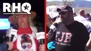 MAGA Morons Embarrass Themselves At Trump Rally