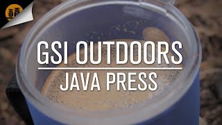 GSI Java Press | Backpacking Coffee French Press | Field Review