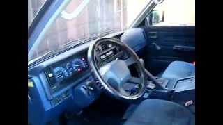 1987 Nissan Vanette Van Start up and Driving video