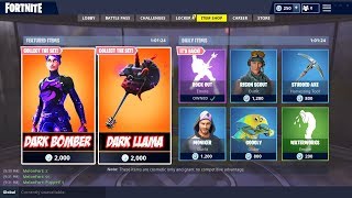 *NEW* DARK BOMBER & DARK BAG SKINS! (Fortnite Item Shop October 4th)