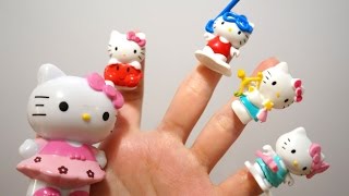 Hello Kitty Finger Family song | Nursery Rhymes collection songs for children