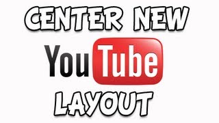 Fix New Youtube Layout - Center Extension for Google Chrome