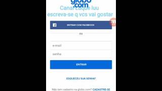 Como criar uma conta no cartola FC