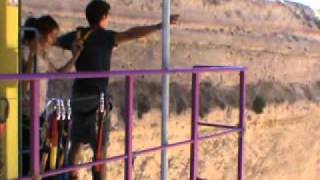 Bungee jumping at Corinth Canal 09/09/2010 AMAZING!!!!