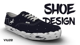 Vans Sneaker Design – Moonboots Illustration Process